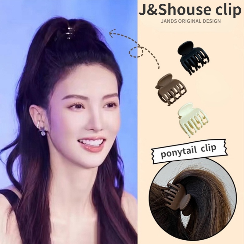 Kẹp Tóc Đuôi Ngựa Loại Nhỏ Cao Và Thẳng Kf398