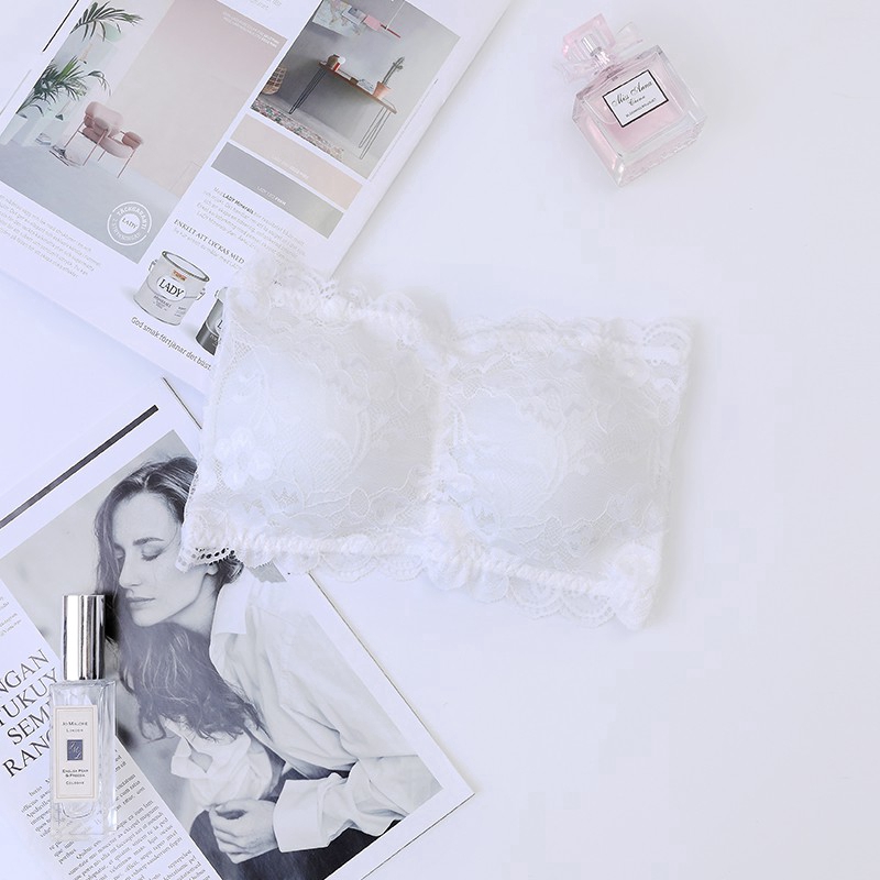 Sexy Model Without Straps With Foam Bra Bra Model Tube Top Material Lace | BigBuy360 - bigbuy360.vn