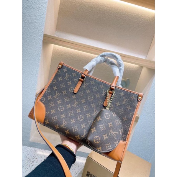Túi xách nữ LV công sở siêu sang size 38 kèm ví