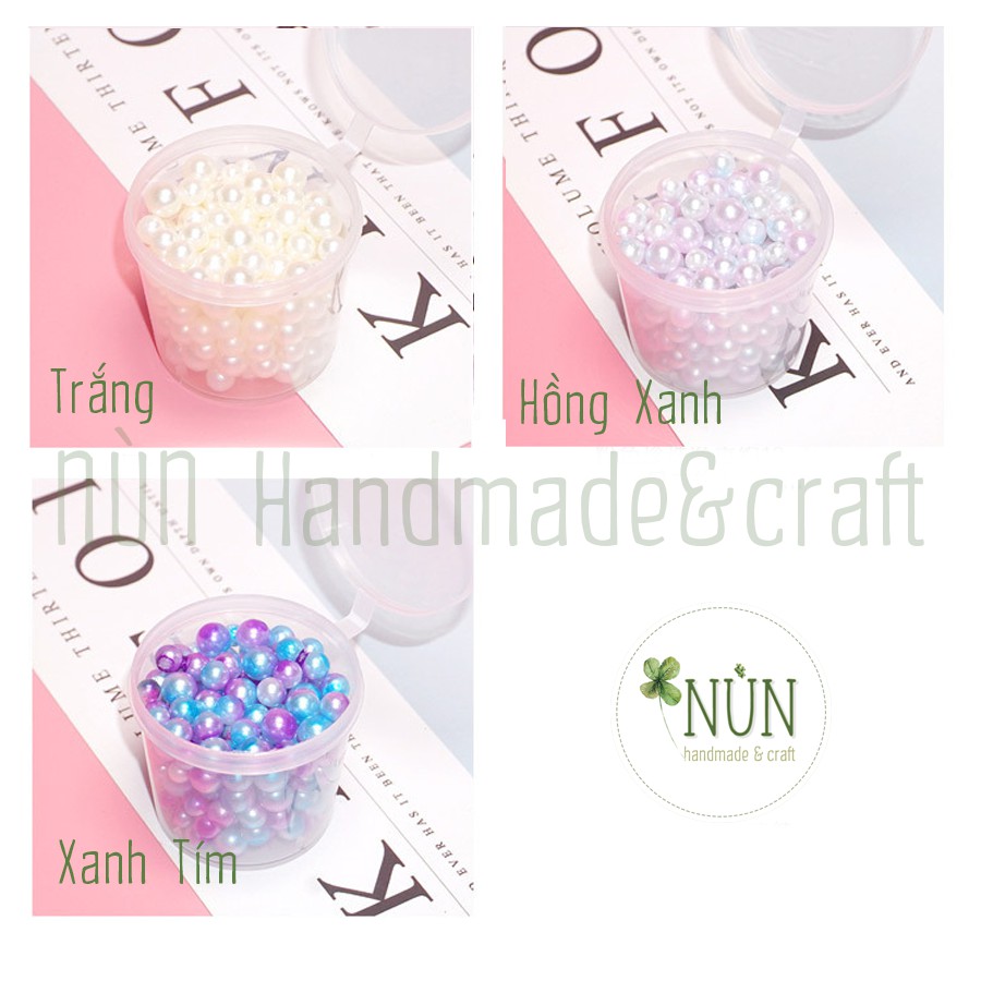 Hạt Trai Hỗn Hợp Các Cỡ Làm Handmade