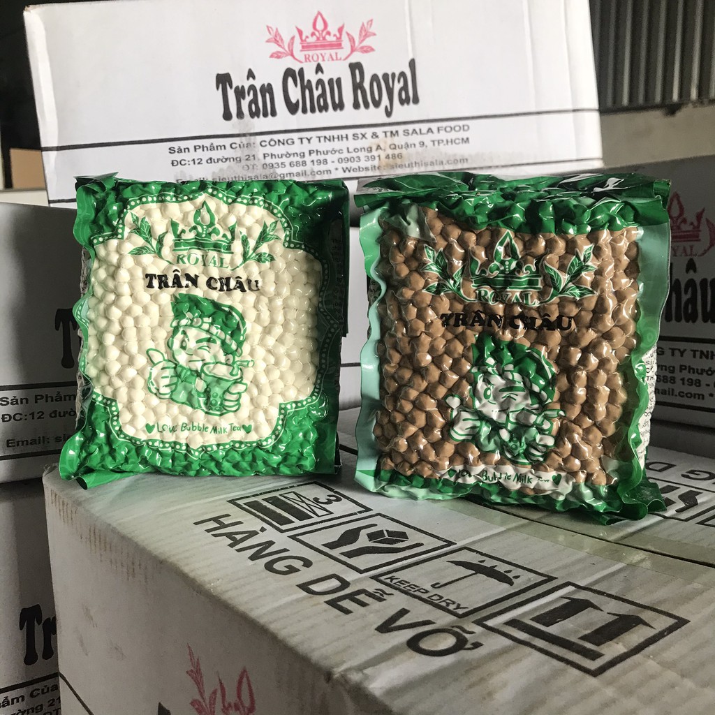 Trân châu đen Gia Uy hương CÀ PHÊ túi 2kg