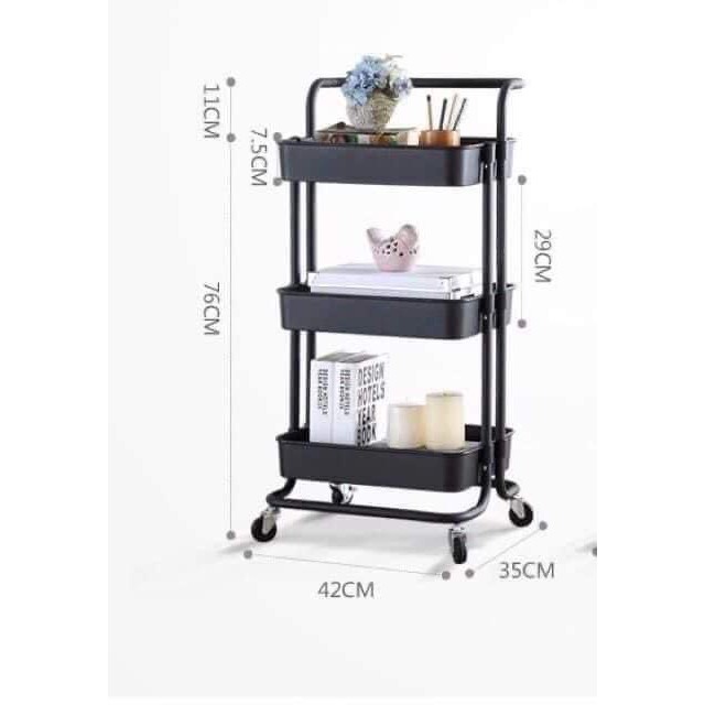 Xe Đẩy Trolly L2 -  Màu đen