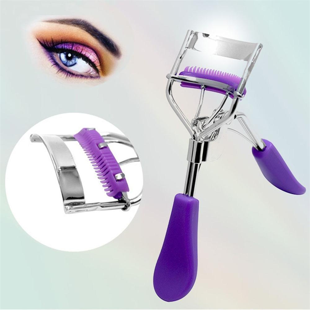 Kẹp Bấm Mi Tích Hợp Lược Tạo Kiểu Tóc Thời Trang Nhiều Màu Sắc