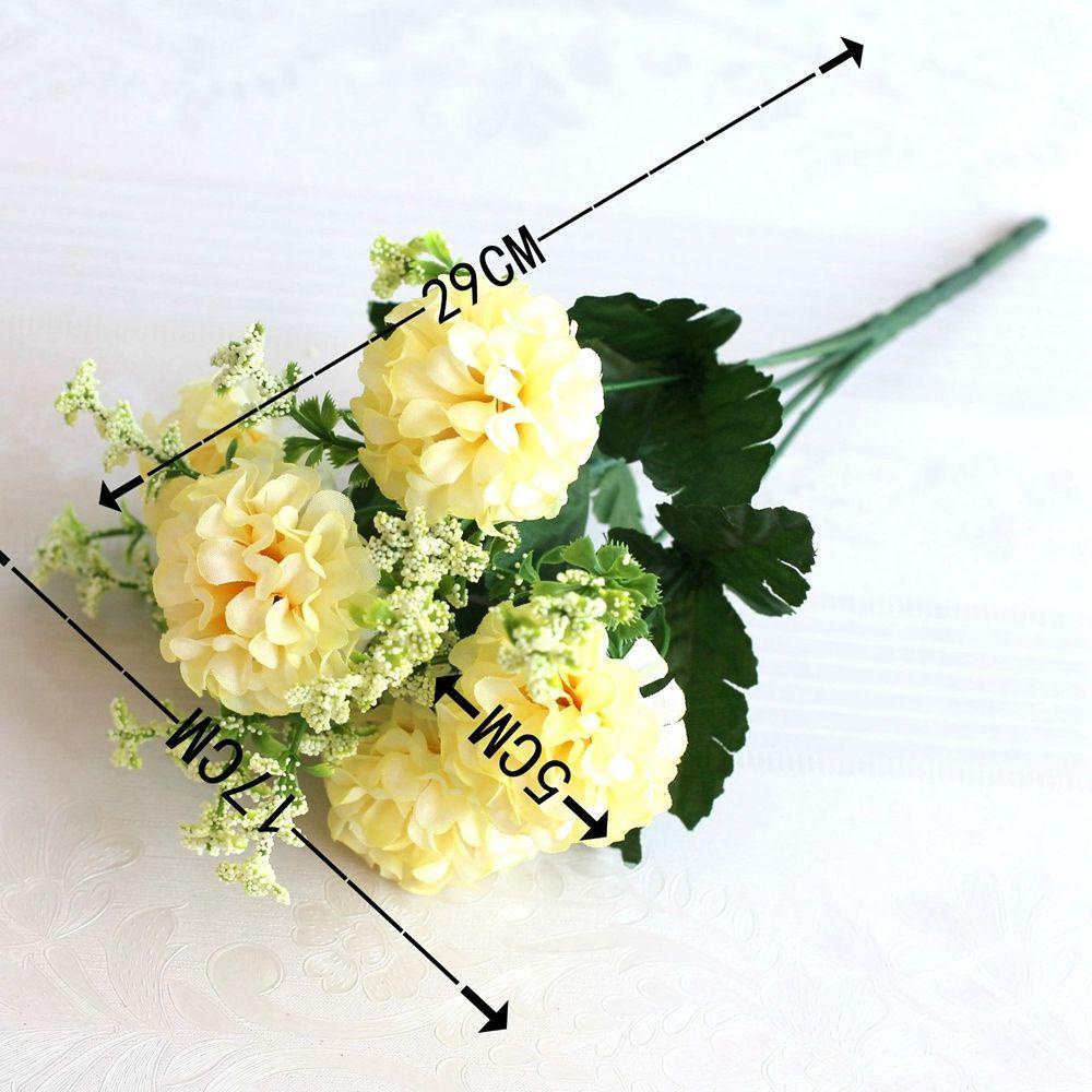 Bó Hoa Cúc Giả Trang Trí Nhà Cửa / Văn Phòng / Tiệc Cưới DIY