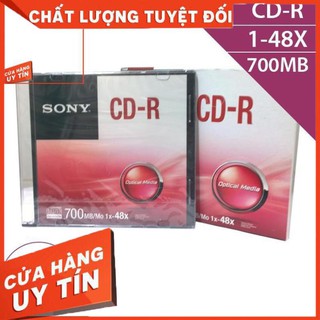 Đĩa Trắng  CD Maxell 700MB (Hộp 1 chiếc)