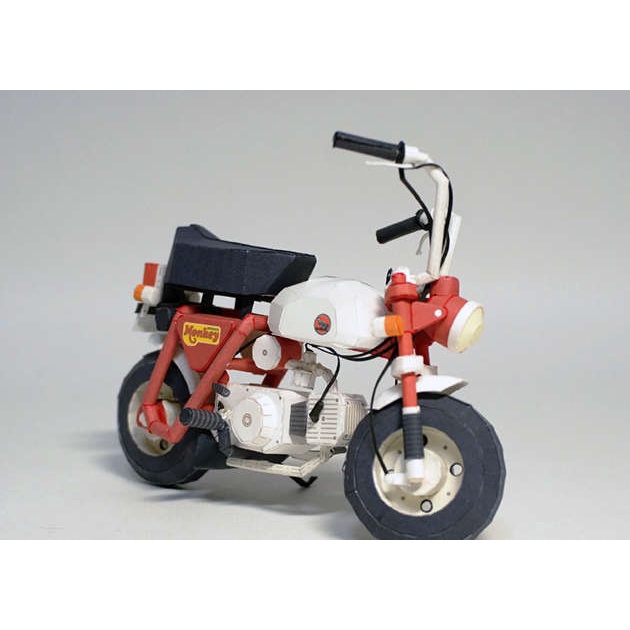 Mô hình giấy Xe Máy Honda Monkey  OS46