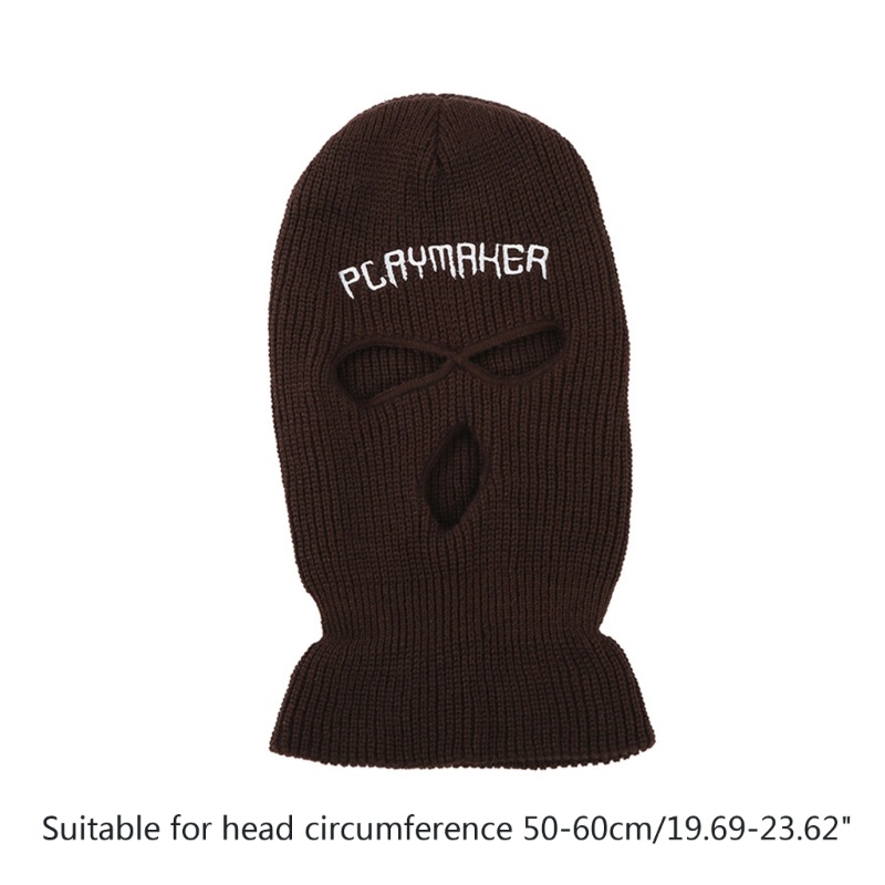 Mũ Bảo Vệ Cổ Ba Lỗ Chống Gió Hóa Trang Nhân Vật Gangster