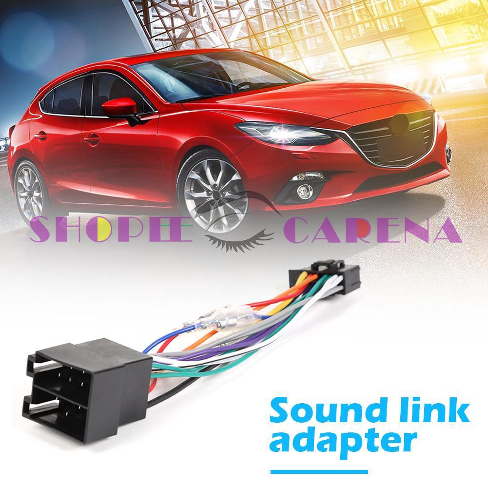 ABS Car Stereo Radio ISO Standard Wiring Harness Connector 16 Pin PI100  Plug Cable for 2003-on | BigBuy360 - bigbuy360.vn