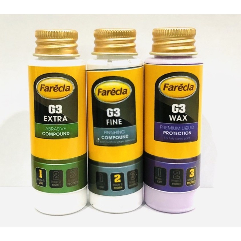 Bộ Sản Phẩm Đánh Bóng Farecla 3 Bước Cho Epoxy Resin