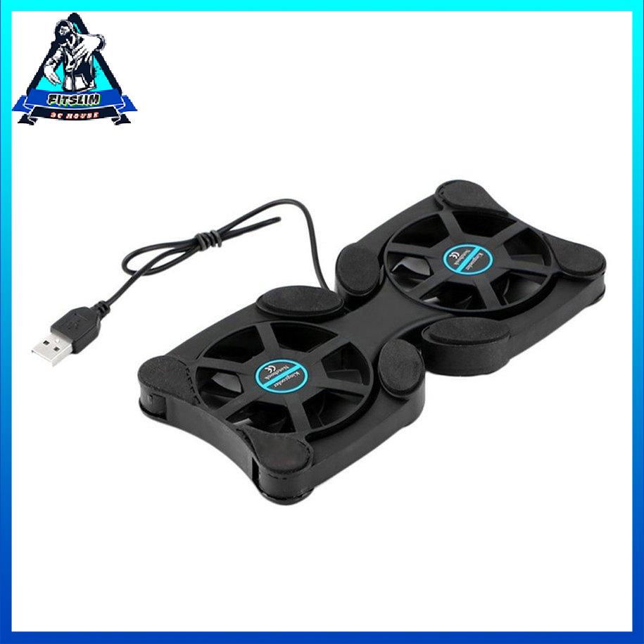 Quạt làm mát USB Máy làm mát CPU có thể gập lại Máy tính xách tay mini Octopus Quạt làm mát đôi [8/25]