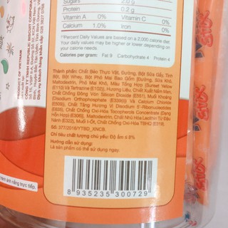 Kẹo Que Krim Stix Phô Mai (Hũ 100 que)
