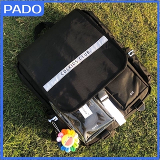 Balo phản quang Colkids Club Trắng và Đen P484D