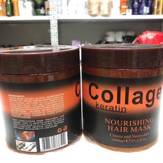 Ủ tóc collagen phục hồi hư tổn 1000ml