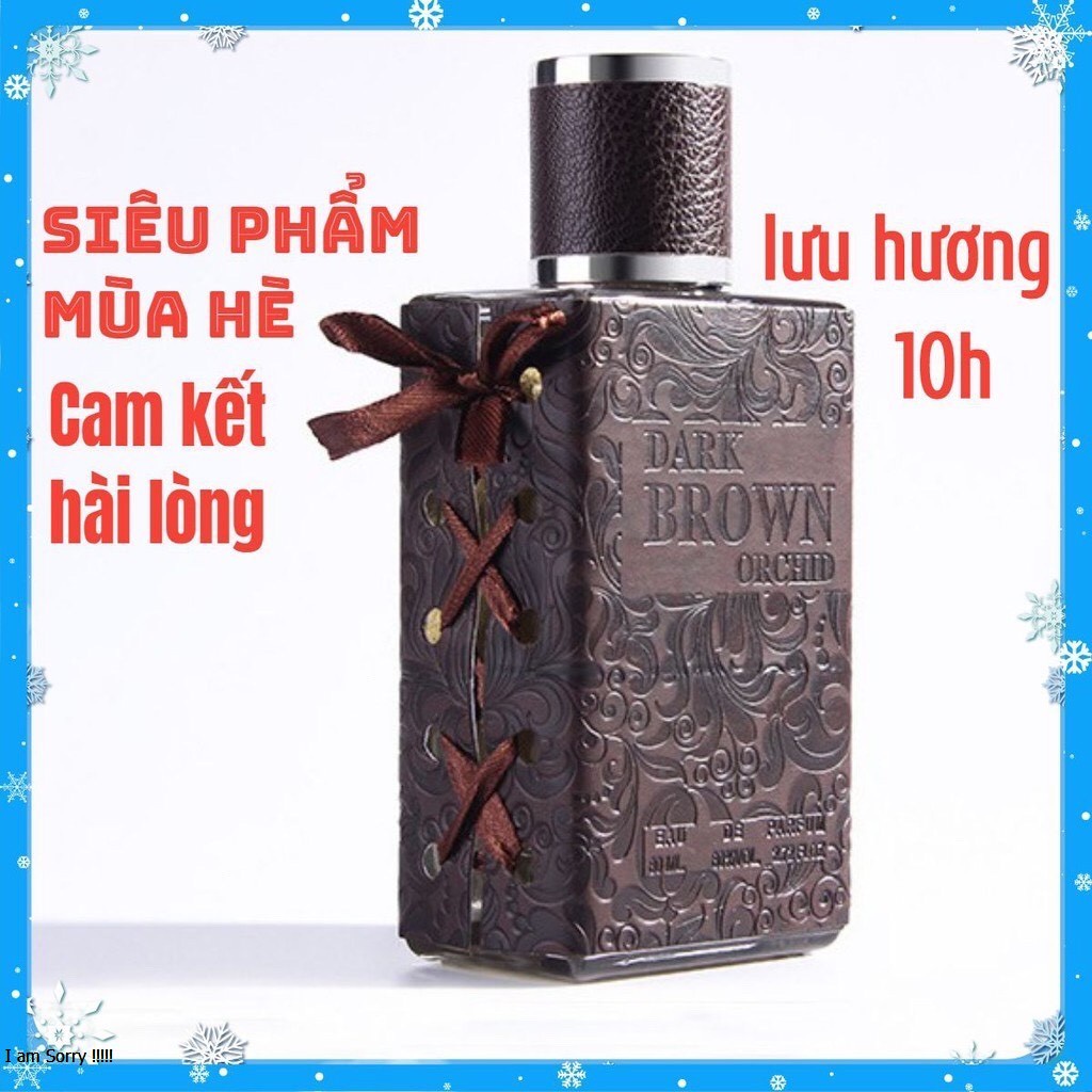 [CHÍNH HÃNG] Nước Hoa Nam Thơm Lâu Mini Dark Brawn 50ml - Nước Hoa Nam Chính Hãng Thơm Lâu, Đẳng Cấp 2021