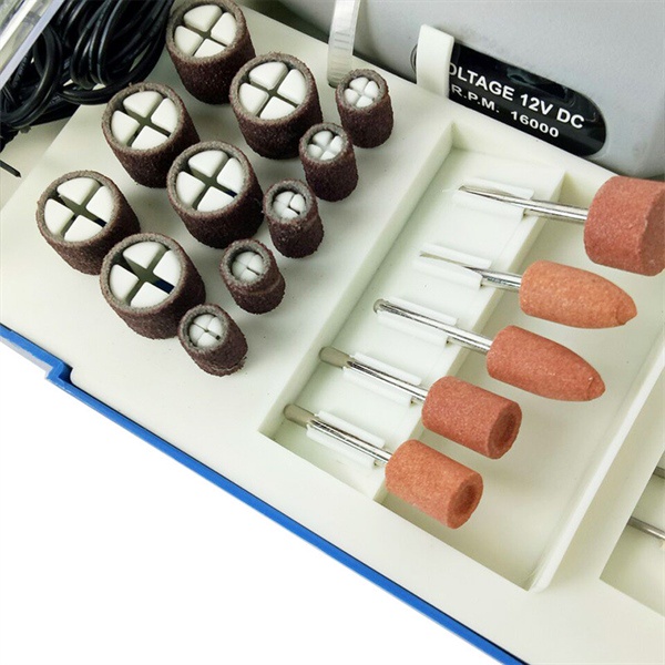 Hộp máy mài đánh bóng dùng điện 12VDC 110 chi tiết