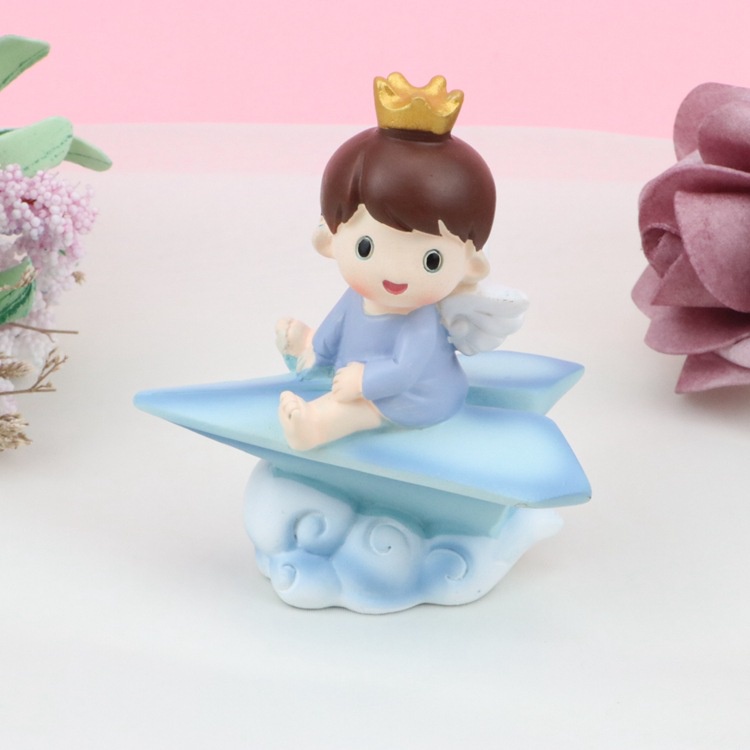 [SIÊU RẺ❤️] – Em bé máy bay (1 Cặp) - Trang trí bánh sinh nhật bánh kem