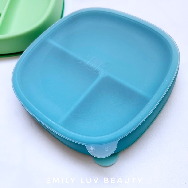 [Sản xuất tại Mỹ] Đĩa chia ngăn chống trượt NUK USA bộ 2 cái