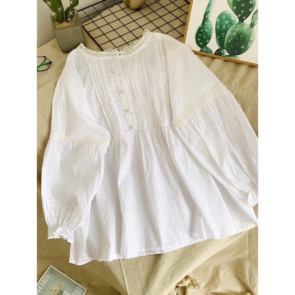 ÁO BABYDOLL TRẮNG