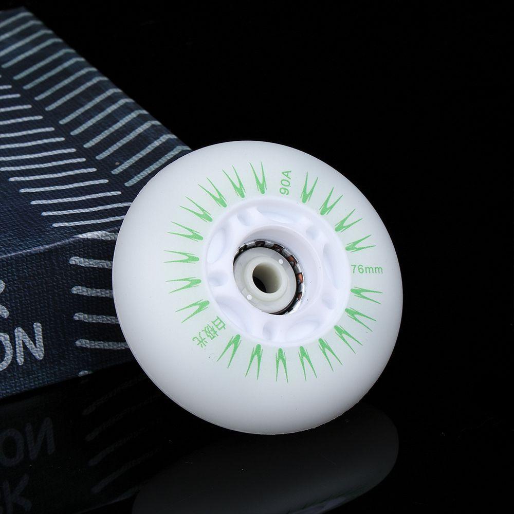 WONDER 4 Bánh Xe Trượt Patin 60mm 62mm 90A Có Đèn Flash
