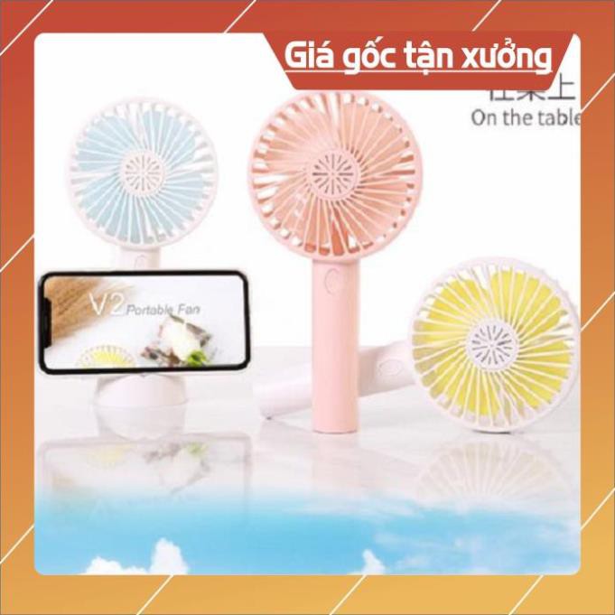 Quạt tích điện mini ⚡️BẢO HÀNH ⚡️ Quạt tích điện phun sương cầm tay có thể sử dụng đến 5 tiếng hot 2020 4.7