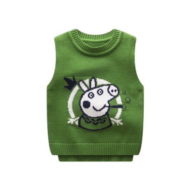 Áo gilê len cho bé Combo 2c