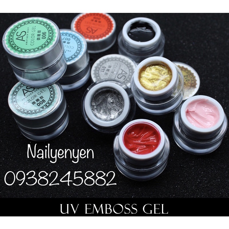 Gel vẽ nổi 3D As