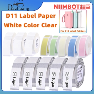 Nhãn Dán Trong Suốt Chống Thấm Nước Trang Trí Kiểu Niimbot D11 / D110