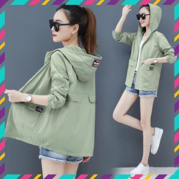 Áo Gió Nữ - Áo Đa Năng Thời Trang 4 Mùa Nữ - Áo Khoác Nữ