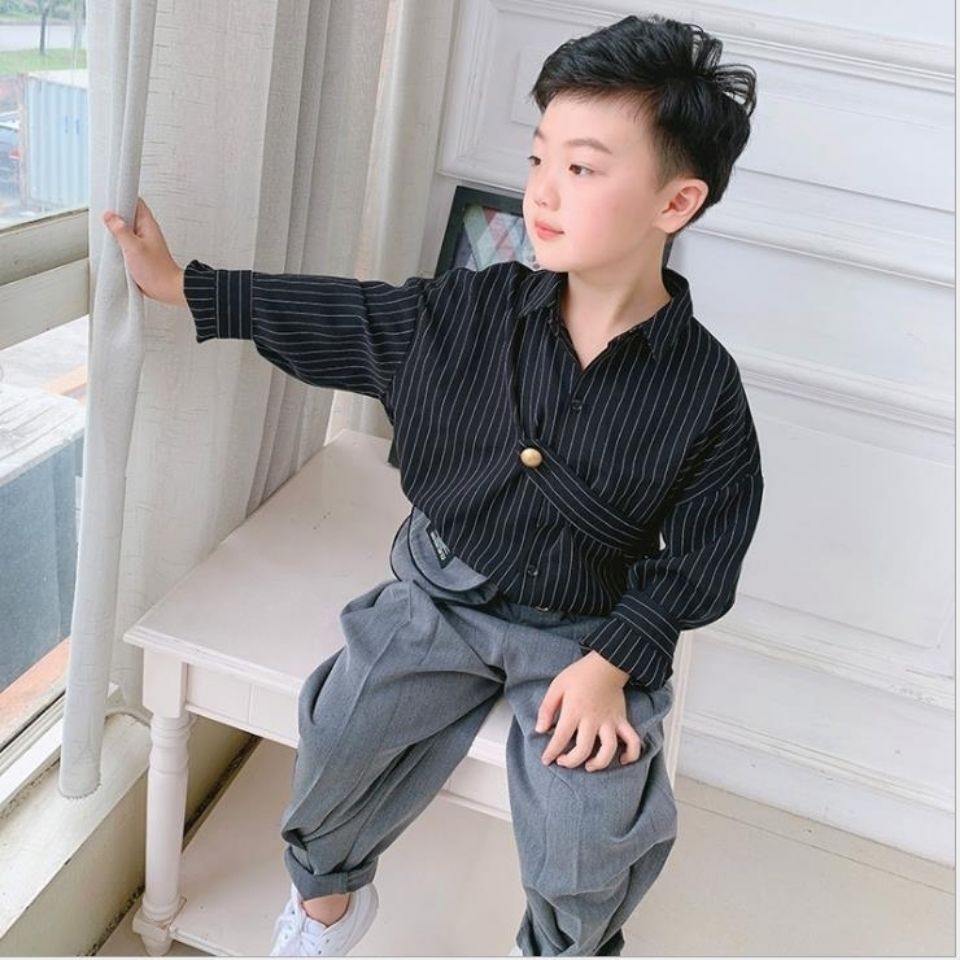 Set Quần Áo Thời Trang Năng Động Trẻ Trung Cho Bé Trai