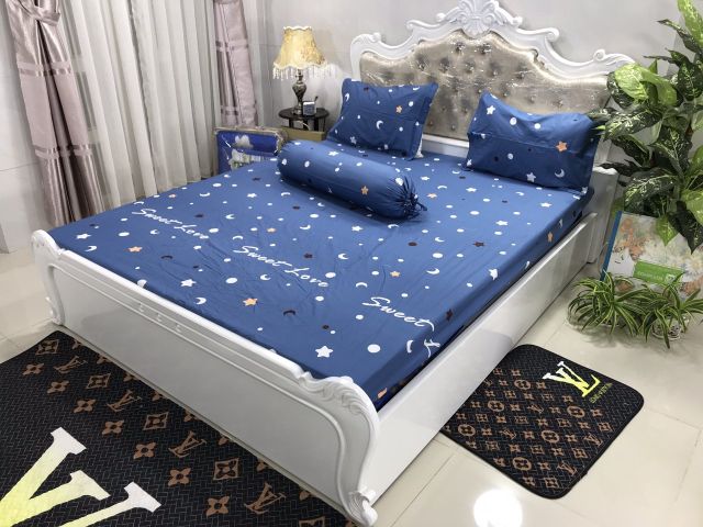 Bộ drap giường cotton Hàn Quốc