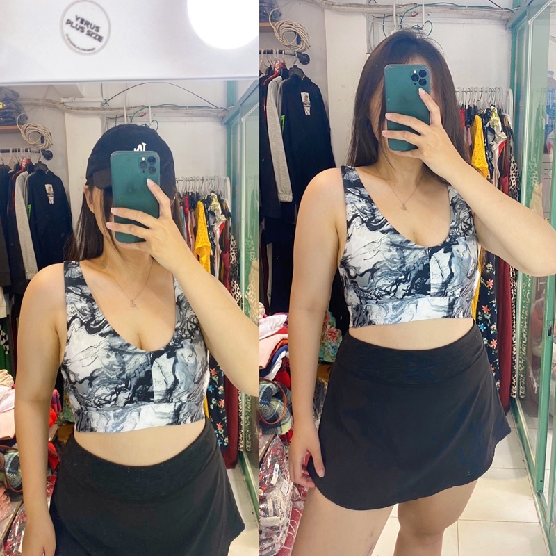 [Virusplussize] Áo bra tập DIP xuất xịn bigsize