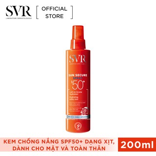 Xịt Chống Nắng SVR Sun Secure Spray SPF50+ 200ml