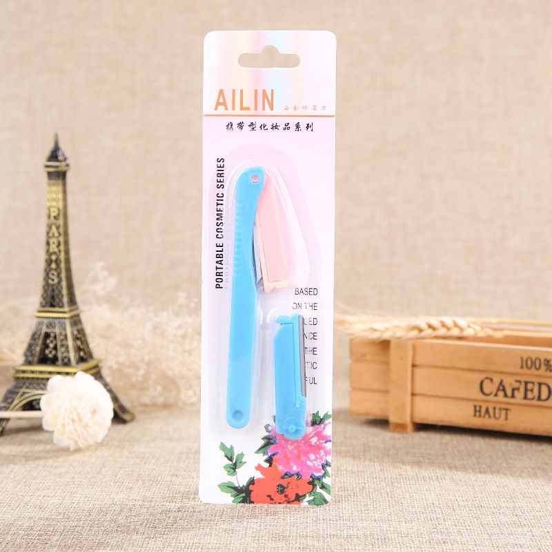 _ Bộ dao tỉa lông mày 2 lưỡi Ailin
