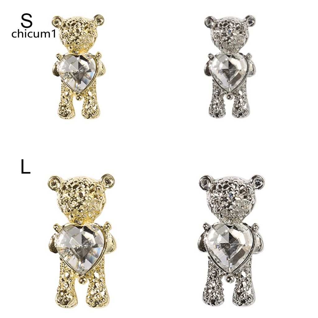 [Hàng mới về] Phụ kiện trang trí móng đính đá lấp lánh diy xinh xắn