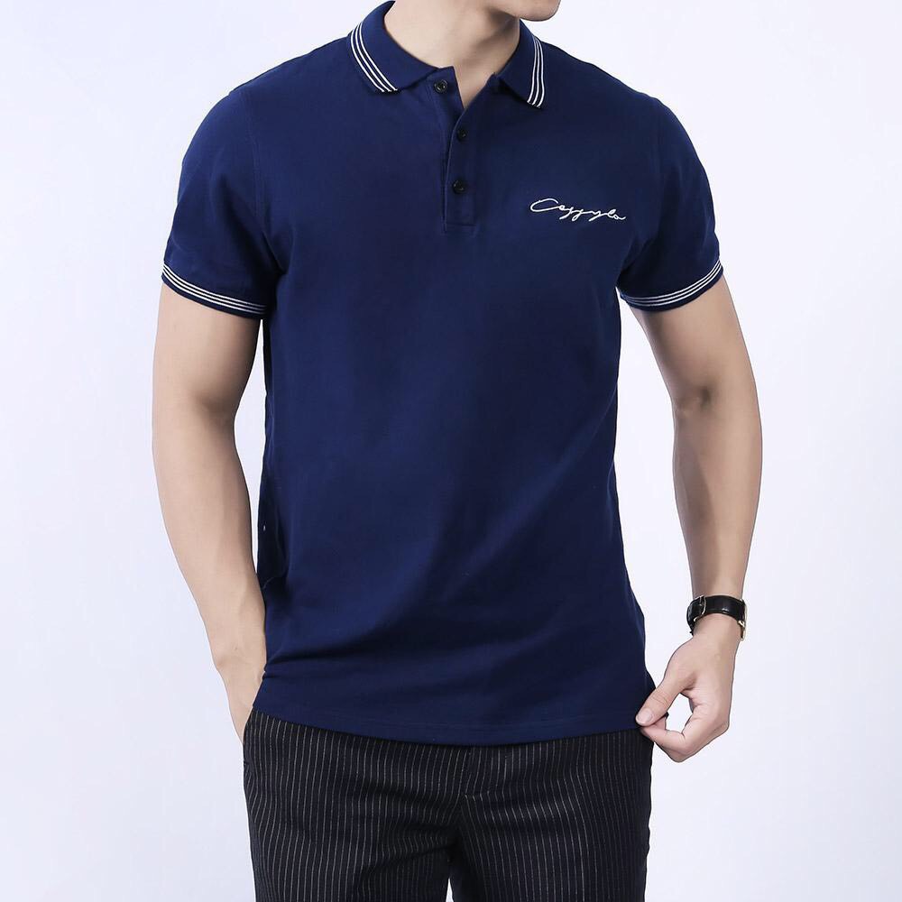 Áo thun polo cotton Ceffylo