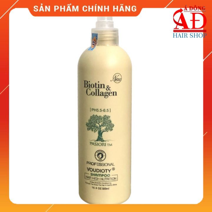 DẦU GỘI BIOTIN COLLAGEN NEW 500ML SIÊU MỀM MƯỢT CHO TÓC KHÔ 500ml