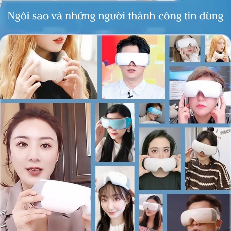 [Tiêu Chiến Đại Diện]Máy Massage Mắt Breo iSeeX Pro Đa Chức An Toàn Cho Người Lớn Và Trẻ Nhỏ SunQueen