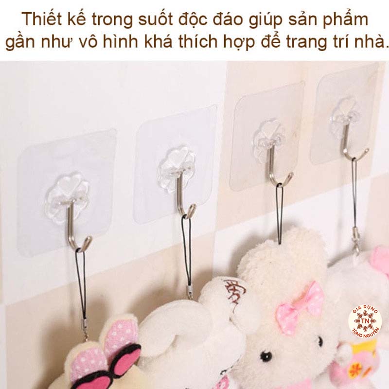 Dán Tường Trong Suốt 1k Chịu Lực SIÊU BỀN [MÓC 1K]