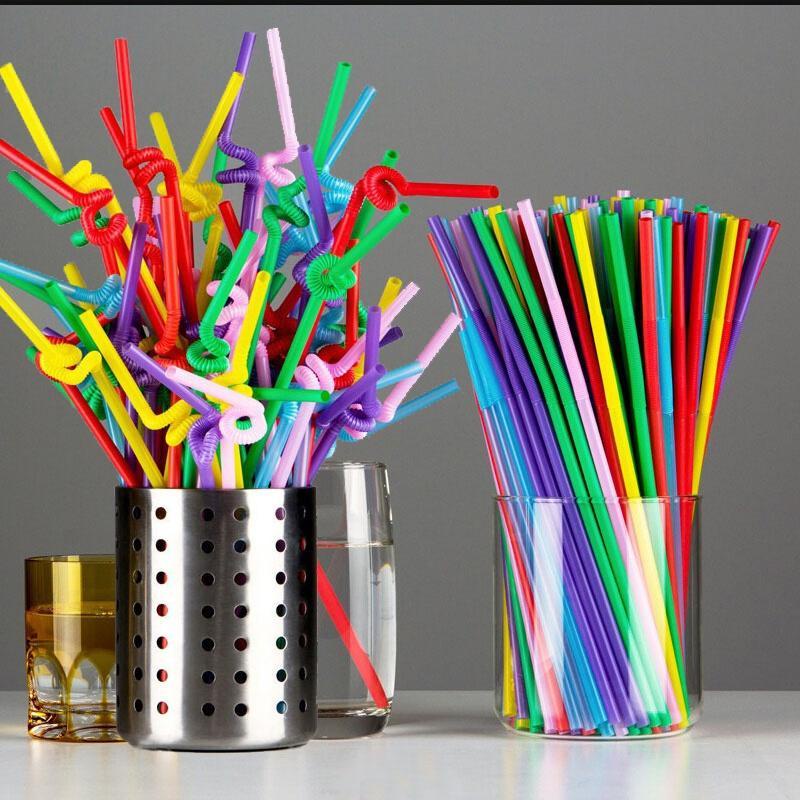 Set 100 Ống Hút Sử Dụng Một Lần Chất Lượng Cao