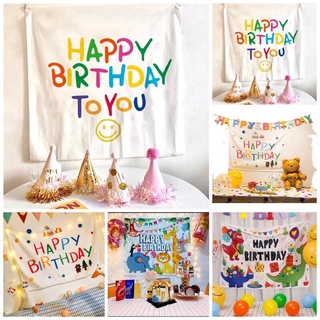 Tấm vải banner treo tường trang trí sinh nhật