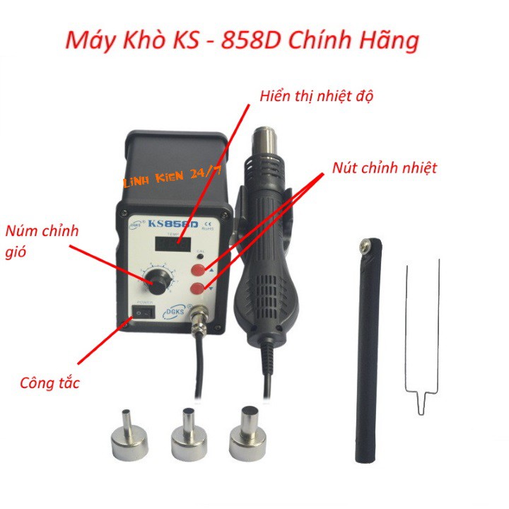 Máy Khò KS 858D Hàng Chính Hãng