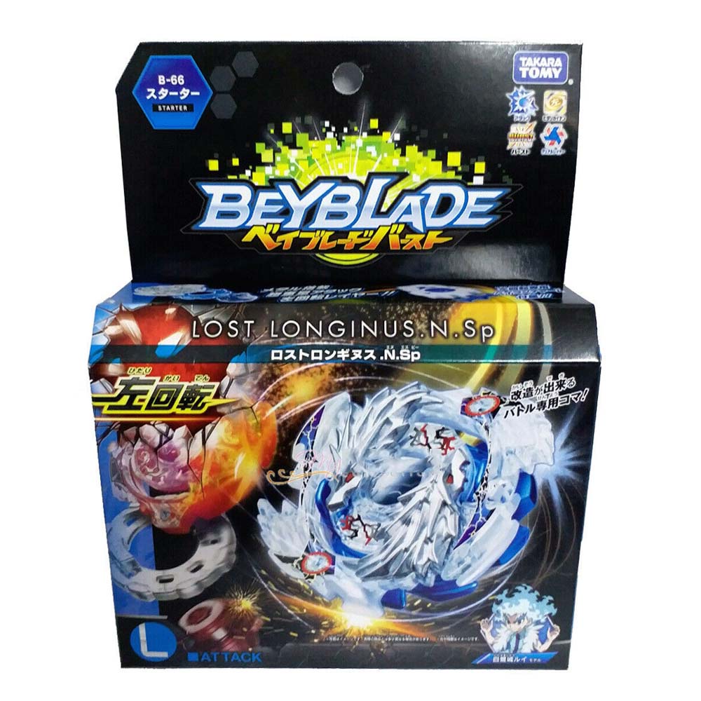 Takara Tomy Bộ Đồ Chơi Con Quay Beyblade Burst Longinus N.Sp B-66 +