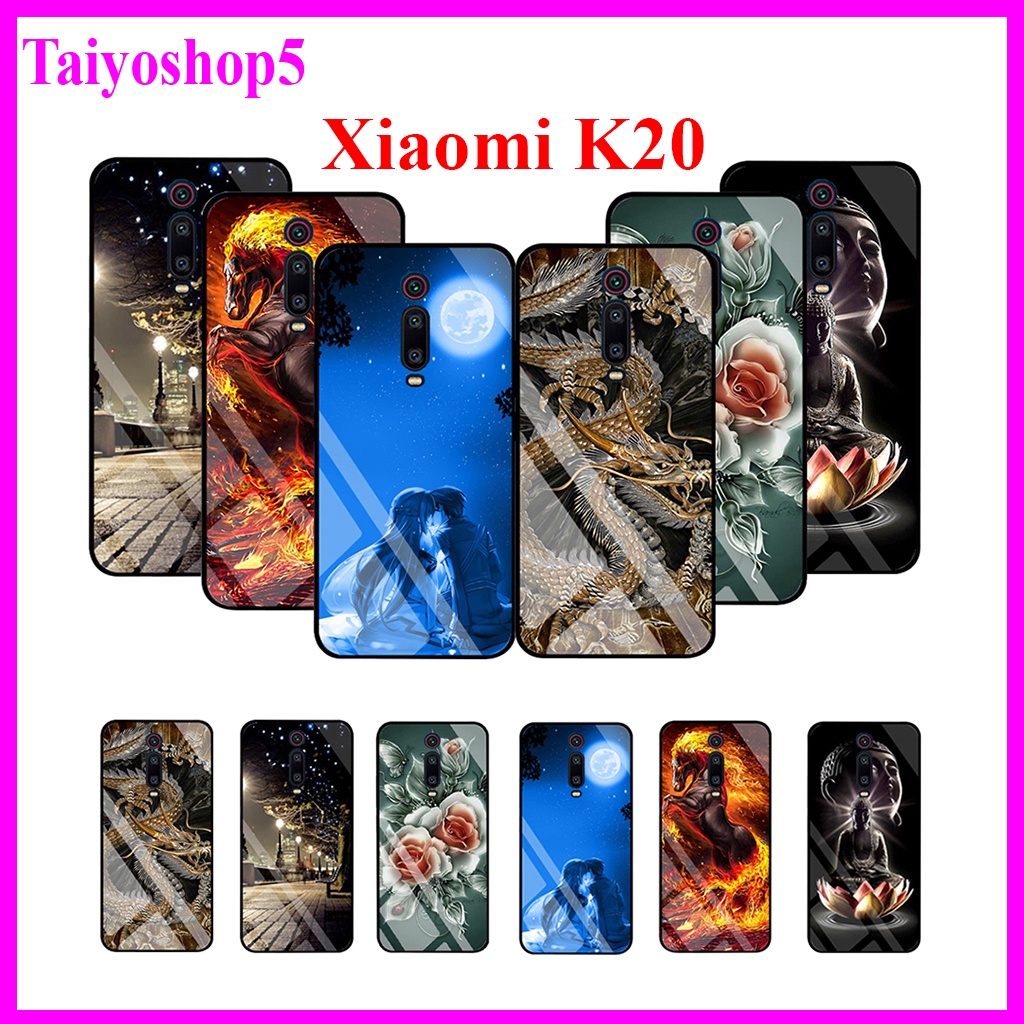 "Ốp lưng Xiaomi K20 " Mặt kính 3D sang trọng_Không Nhòe, Không Phai Hình Taiyoshop5