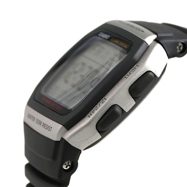Đồng hồ nam dây nhựa Casio Standard chính hãng Anh Khuê W-96H-1AVDF