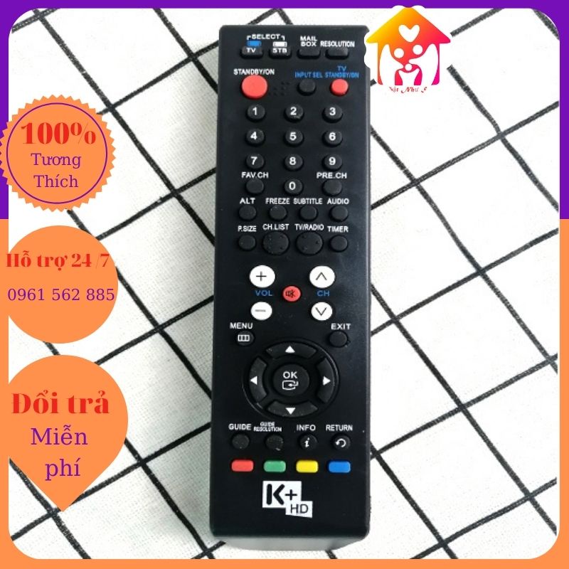 Điều khiển đầu thu K+HD