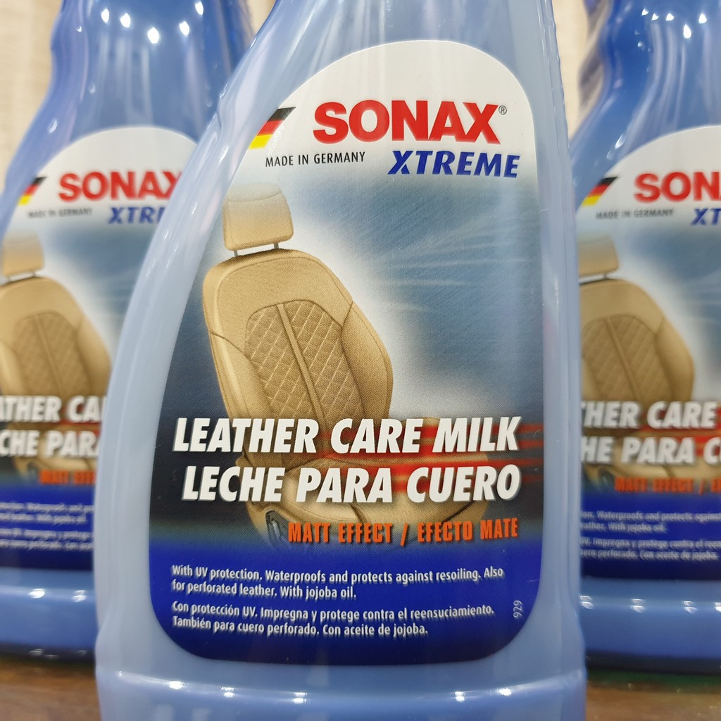 Làm Sạch Bảo Dưỡng Da Sonax Leather Care Milk 500ml