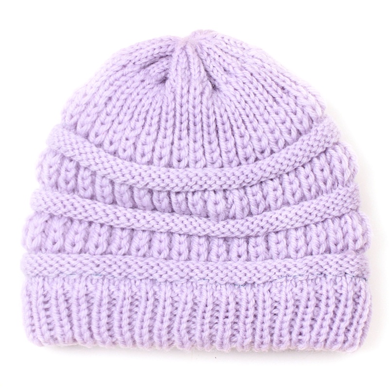 Mũ Beanie Dệt Kim Dễ Thương Cho Bé Sơ Sinh