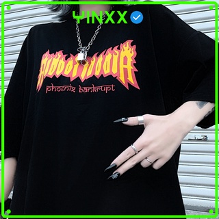 Áo thun tay lỡ Unisex, áo phông form rộng ATL213 - Yinxx