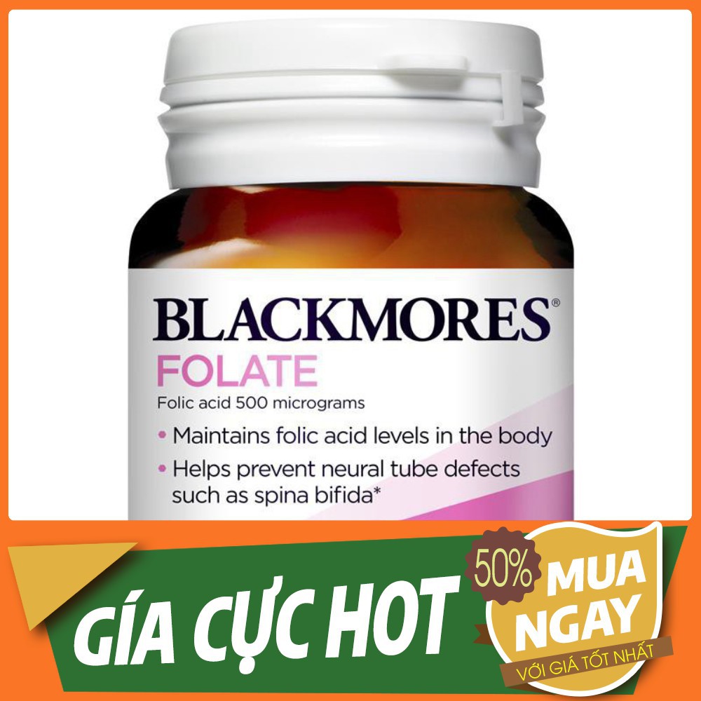 Hôp đựng Viên Uống Blackmores Folate 500mcg 90 Viên