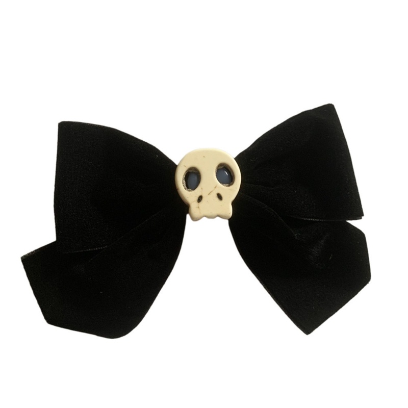 Nơ Cài Tóc Màu Đen Phong Cách Lolita Xinh Xắn